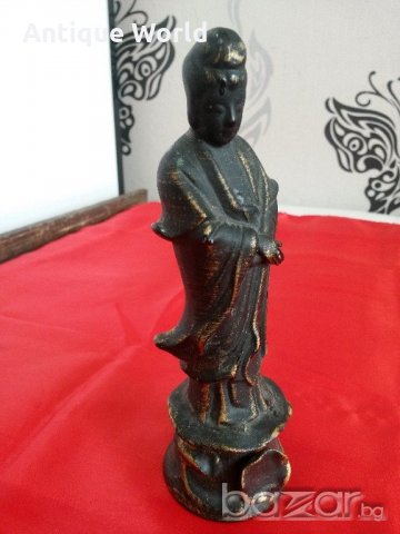 Порцеланова Статуетка , Фигура МОНАХ , Будизъм, снимка 3 - Антикварни и старинни предмети - 21024208