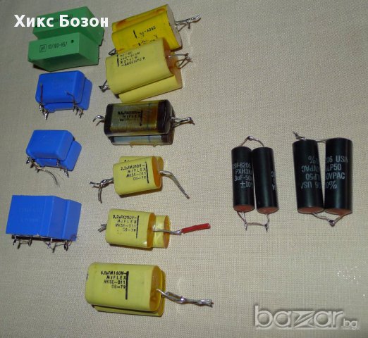 Кондензатори качествени-Made in POLAND, W.GERMANY, USA и др., снимка 6 - Тонколони - 16639913