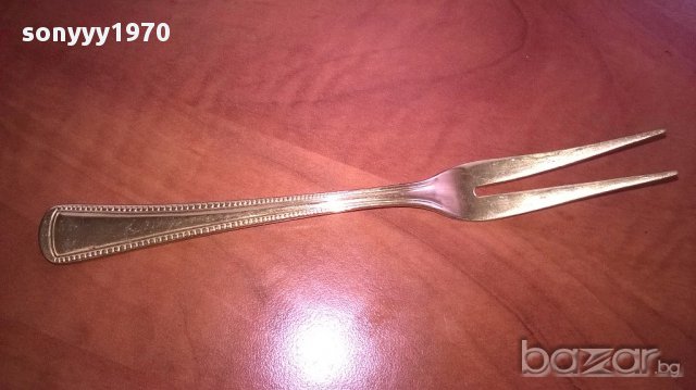 Imperial 18/10-23/24 karat hartvergoldet-вилица 17см-внос швеицария