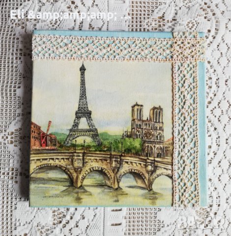 Картинна декорация за стена върху платно