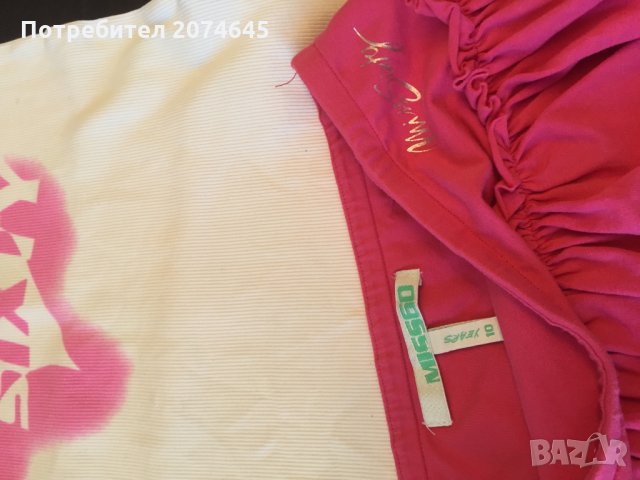 Летен комплект потник и пола Miss Sixty размер 10-12, снимка 2 - Детски комплекти - 22947842