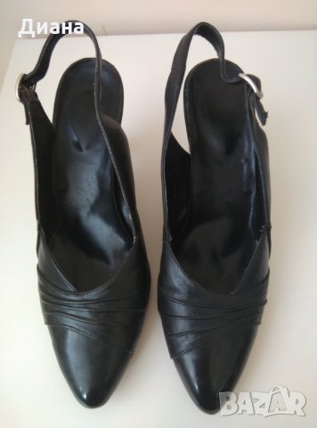 Сандали от естествена кожа, номер 37 в перфектно състояние  , снимка 2 - Дамски обувки на ток - 24952001