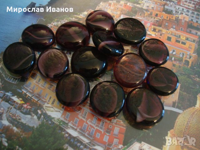 ^^ Тъмно лилаво ^^ - перлички, снимка 2 - Колекции - 23587823