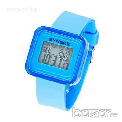 Synoke нов дамски спортен часовник много функции син, снимка 2 - Дамски - 15317346