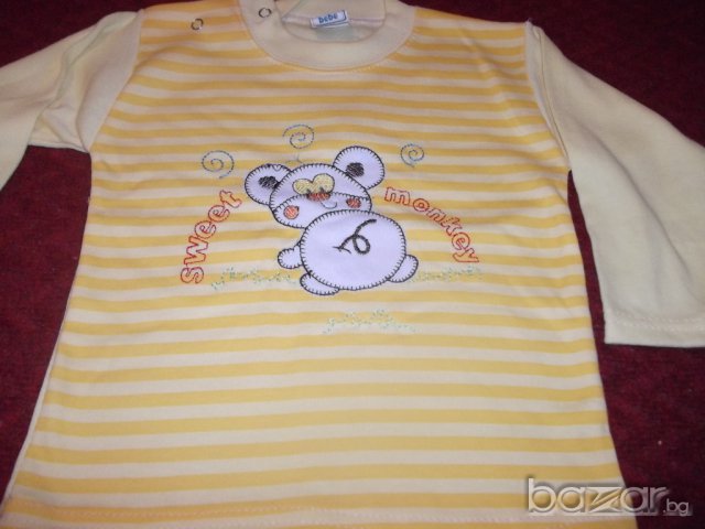 1025000013: Комплект с маймунка - 7,50лв., снимка 3 - Комплекти за бебе - 7877192