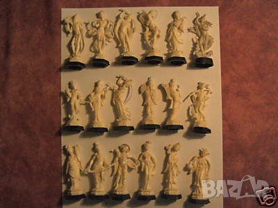 Метални и пластмасови фигурки на Китайски персонажи , снимка 5 - Колекции - 24423379