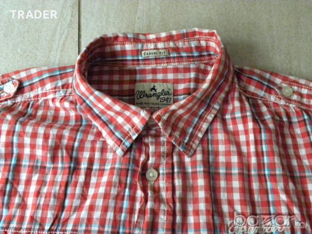 WRANGLER мъжка риза, размер L, снимка 10 - Ризи - 18405660