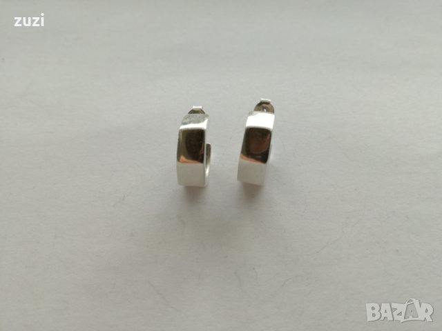 Сребърни обеци - сребро проба 925, снимка 4 - Обеци - 24520917