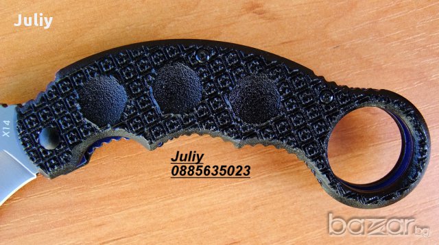 Сгъваем нож /карамбит/ TARANI X14, снимка 4 - Ножове - 10260628