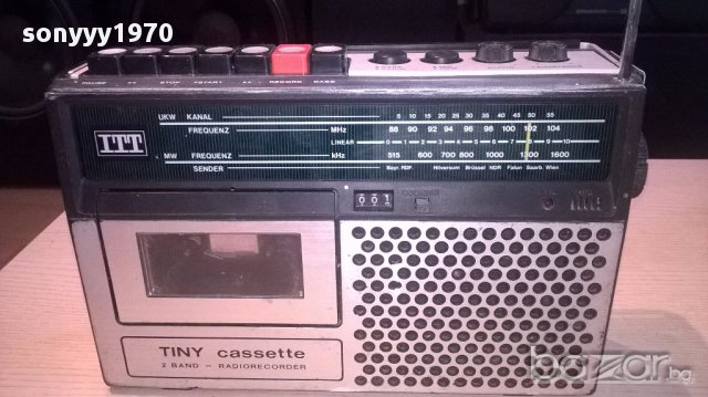 Itt retro radio-внос швеицария, снимка 1 - Радиокасетофони, транзистори - 14623730