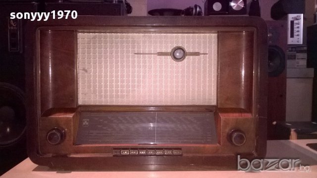 Grundig-380w-tube-receiver-made in germany-внос швеицария, снимка 7 - Ресийвъри, усилватели, смесителни пултове - 13656599