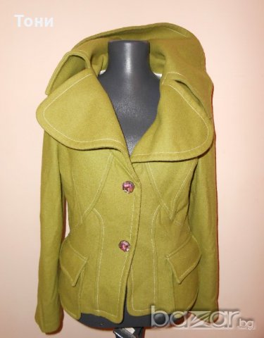Бутиково сако в зелен цвят , снимка 7 - Сака - 20311405