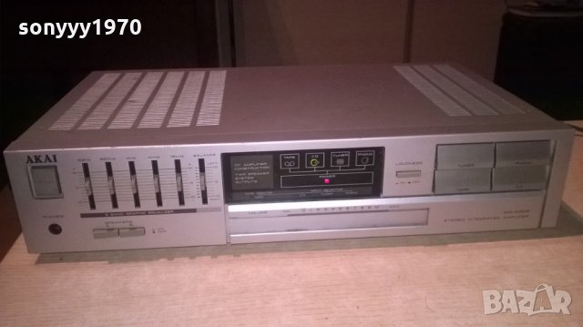 &akai am-a202 stereo amplifier-внос швеицария, снимка 4 - Ресийвъри, усилватели, смесителни пултове - 24034881