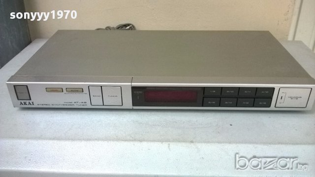 akai at-a2 stereo tuner-made in japan-внос швеицария