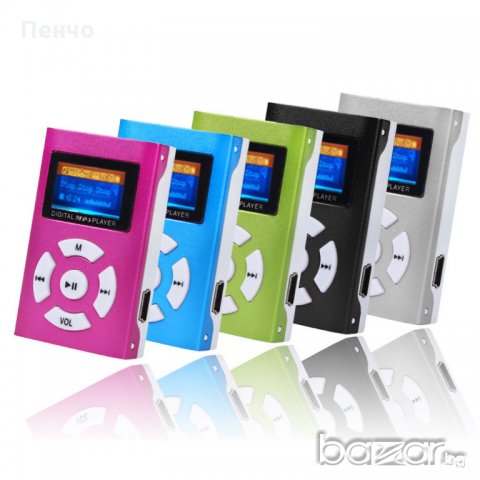 USB MP3 Player плеър с дигитален LCD екран за музика 32GB Micro SD TF Card, снимка 2 - MP3 и MP4 плеъри - 20101381