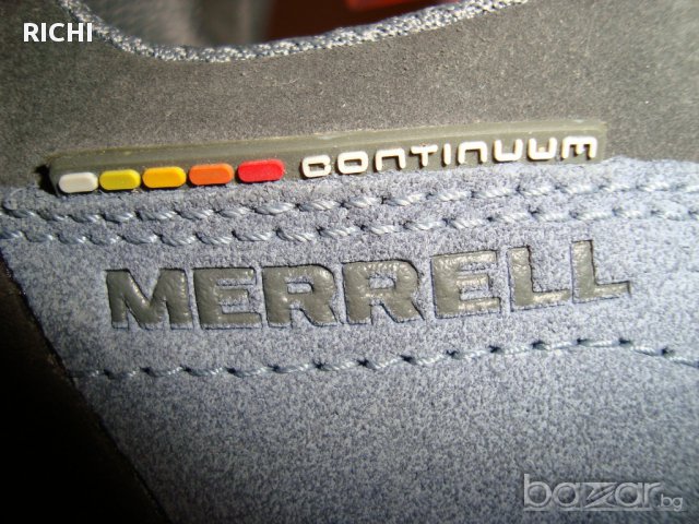 Merrell Continuum Vibram - Естествена кожа, снимка 10 - Маратонки - 12111367