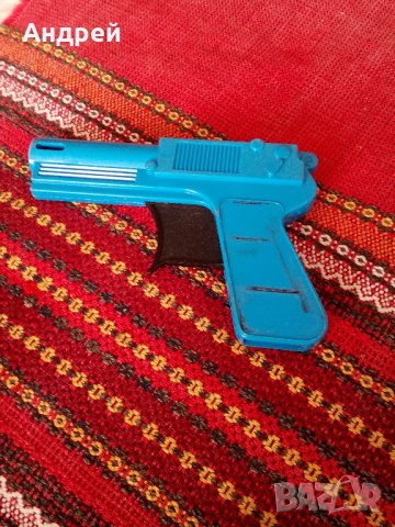Стара играчка пистолет  #3, снимка 2 - Антикварни и старинни предмети - 23052492