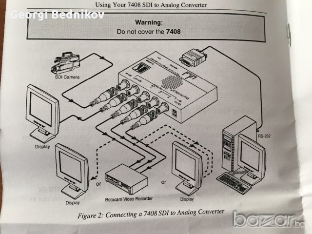 Kramer 7408 SDI to Analog Converter, снимка 7 - Други - 12623803