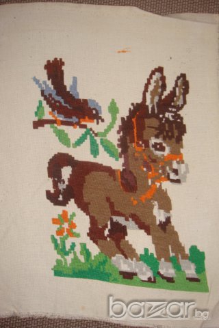 Гоблен - Магаренце, снимка 2 - Гоблени - 5995256