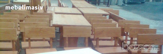  ОБЗАВЕЖДАНЕ ЗА ЗАВЕДЕНИЯ-ДЪРВЕНИ МАСИ И ПЕЙКИ, снимка 15 - Обзавеждане за заведение - 17306432