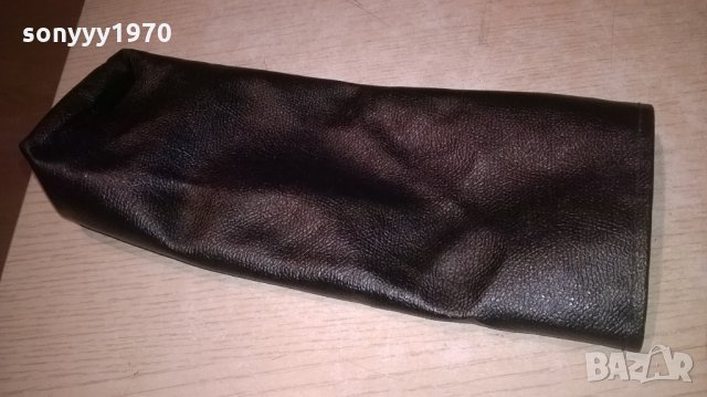 кожен калъф-made in gdr-27х11см-за микрофон, снимка 2 - Микрофони - 24752986