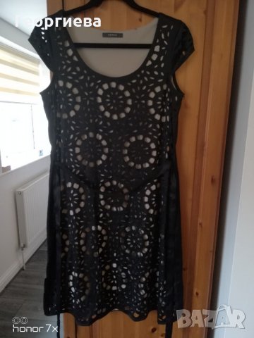 Нова черна рокля Есприт, Esprit , размер М, снимка 2 - Рокли - 23064971