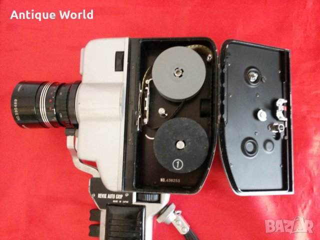 Стара Колекционерска Механична Камера Revue 85E от 1960-те, снимка 4 - Антикварни и старинни предмети - 24579070