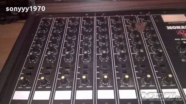 monarch stage line pro mixing console-mmx-802-внос швеицария, снимка 8 - Ресийвъри, усилватели, смесителни пултове - 18915373