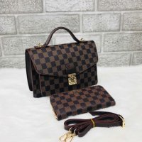 Дамска чанта с портмоне Louis Vuitton код224, снимка 1 - Чанти - 20107229