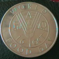 10 долара 1981 FAO, Източно Карибски Щати, снимка 1 - Нумизматика и бонистика - 12017319