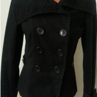Палто в черно, снимка 1 - Палта, манта - 15513667