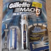 Самобръсначка "Gillette - MACH3 - TURBO" нова с две ножчета, снимка 7 - Други стоки за дома - 20797785