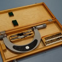 Резбомер микрометър 100-125 mm, снимка 1 - Други инструменти - 22261706