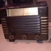 антика-бакелитово-лампово радио-внос франция, снимка 9 - Ресийвъри, усилватели, смесителни пултове - 19440136
