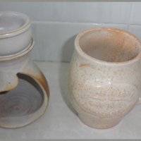 Лот: керамична халба + свещник със съд за арома терапия, снимка 4 - Декорация за дома - 23244094