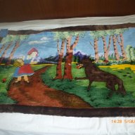 Фъкан килим  "Вълкът и червената шапчица", снимка 1 - Килими - 18537928