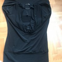 Черна къса рокля, снимка 1 - Рокли - 25866472