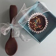 Лъжица лъжици лъжички сладка лъжичка силиконов молд форма калъп шоколадова фондан шоколад гипс, снимка 2 - Форми - 8760922