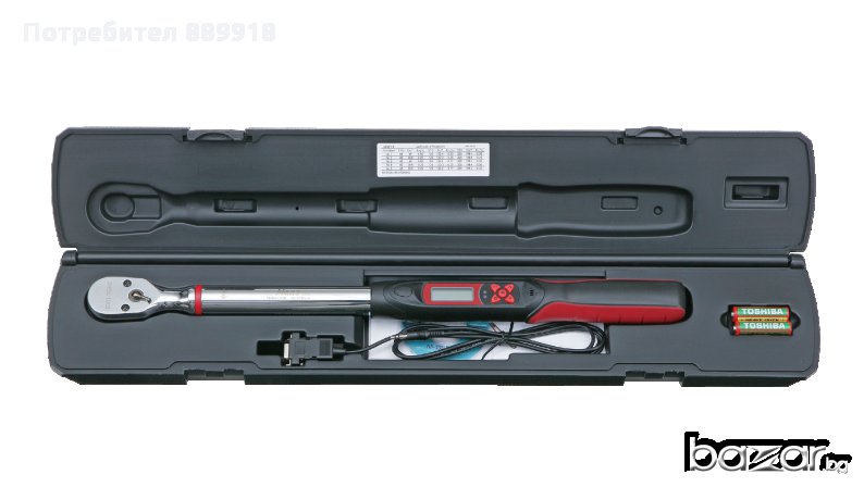 Ключ динамометричен 1/2"дигитален /20-200 нютон метра/ Ханс., снимка 1