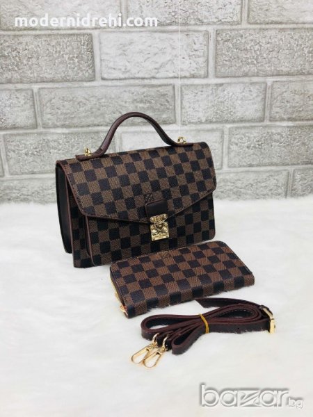 Дамска чанта с портмоне Louis Vuitton код224, снимка 1