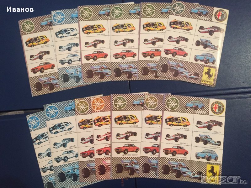 Лепенки на Ферари - 7 бр., снимка 1