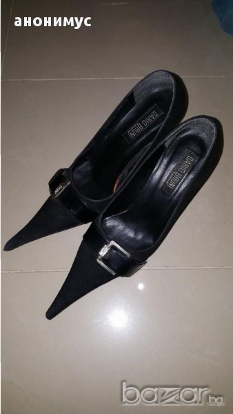 Обувки естествен велур, снимка 1