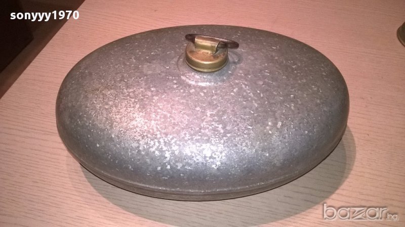 АНТИК-Ретро-плосък съд за съхранение на течности 29/20/13см, снимка 1