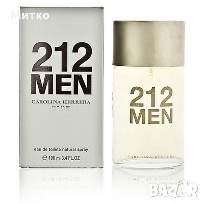 212 MEN Carolina Herrera New York 100 ml eau de toilette мъжки парфюм , снимка 1