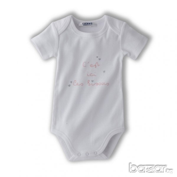 Ново боди с къс ръкав от Ларедут - размер 18-24 м, снимка 1