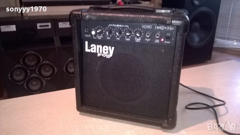 laney hcm10 guitar amplifier-30х29х18см-внос англия, снимка 1