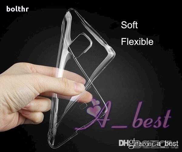 SLIM SILICONE TPU CASE SAMSUNG GALAXY NOTE EDGE, снимка 1