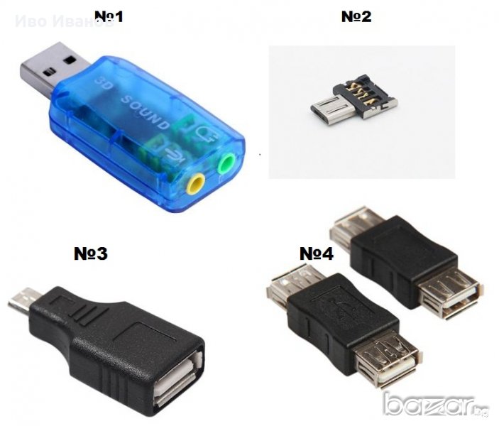 USB звукова карта и USB конвентори, снимка 1