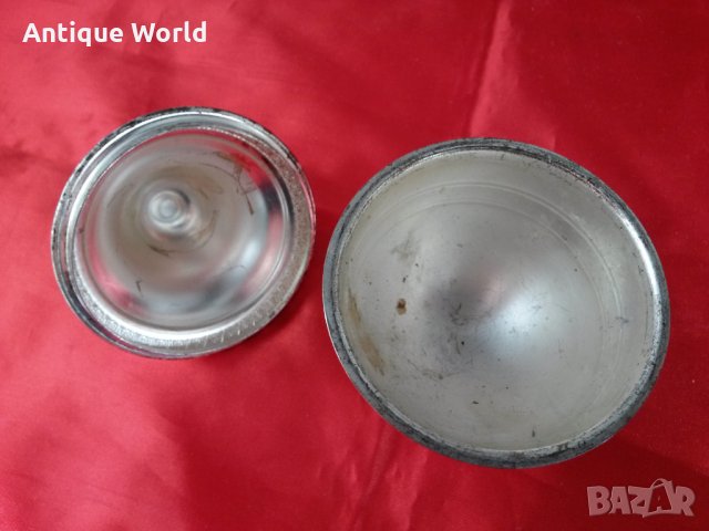 Красив Стар Викториански  ПОСРЕБРЕН Съд, снимка 4 - Антикварни и старинни предмети - 23989542