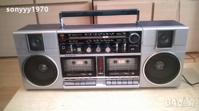 sanyo m-w2k-made in japan-внос швеицария, снимка 7 - Радиокасетофони, транзистори - 25111310